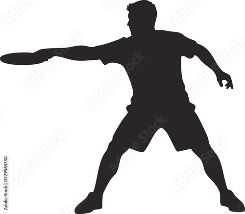 Man playing frisbee outdoors active lifestyle throwing disc sport game leisure activity