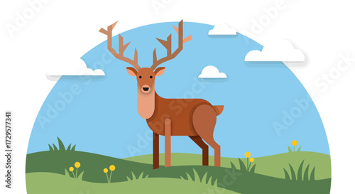 deer in the forest