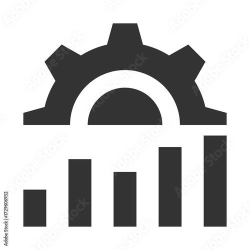 Improvement Icon Glyph Style. Vector Illustration Design