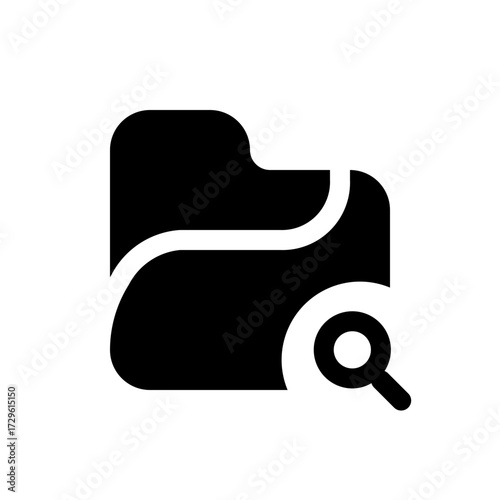 Folder Search Icon