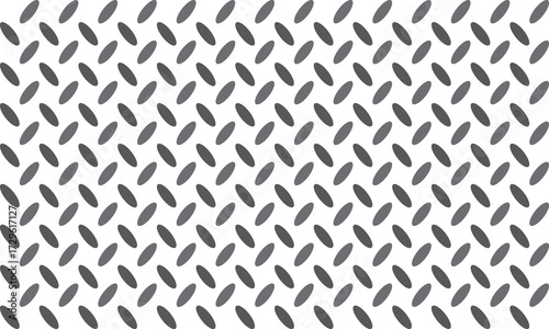 Anti slip floor icon. Metal surface background. Vector eps10