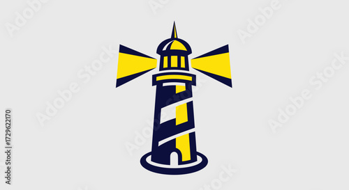Lighthouse Guiding Light Coastal Landmark Navigation Maritime Seafaring.