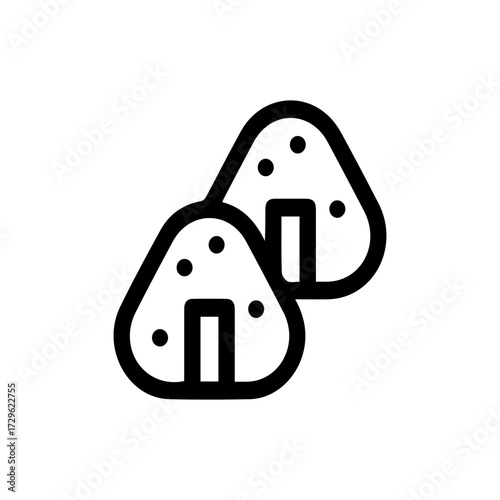 Onigiri Outline