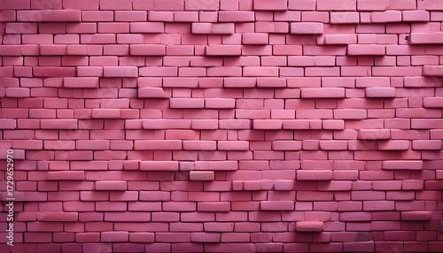 Pinke Backsteinwand Als Rustikaler Hintergrund