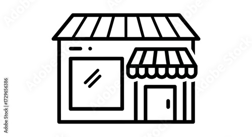 Simple Storefront Icon