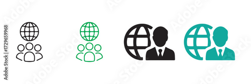 Global Connection and Flight Vector Set
