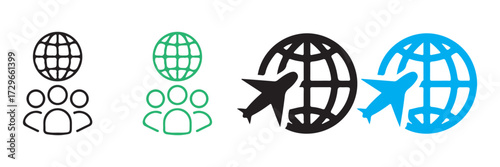Planet Earth Search Vector Design