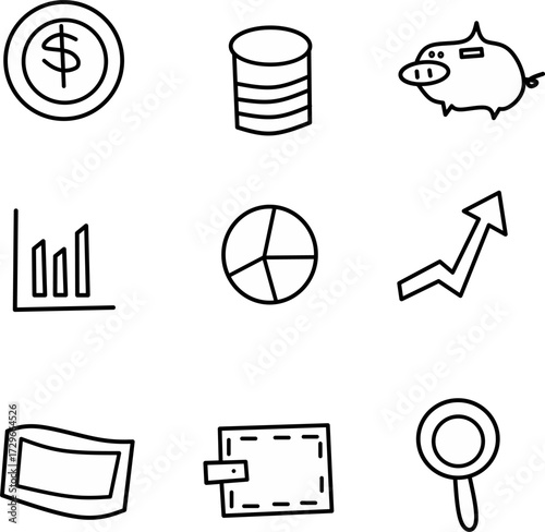 business icons set