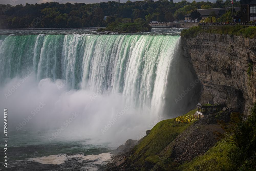 Fototapeta premium niagara falls in the fall