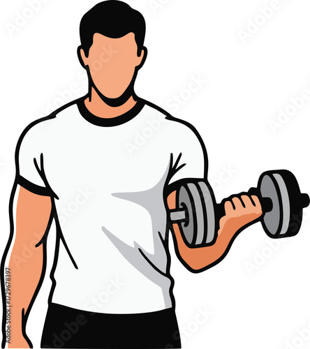 body builder. sporty men. men on sport. gym. fitnes. diet. strong men with burble. on fire men. healthy activity. flat illustration