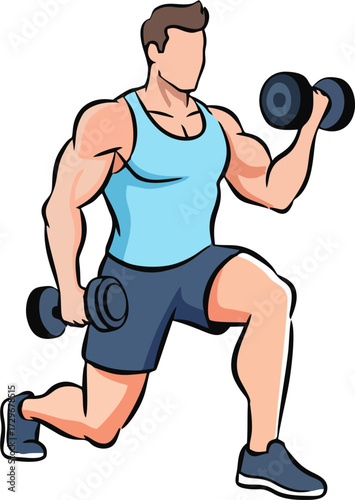 body builder. sporty men. men on sport. gym. fitnes. diet. strong men with burble. on fire men. healthy activity. flat illustration