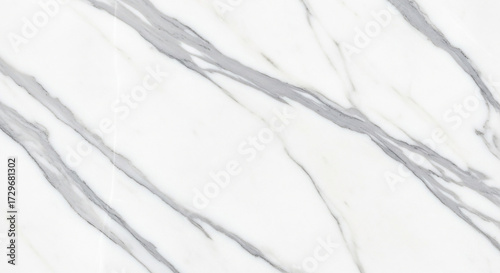 White marble texture background with grey veins pattern natural stone for interior design
