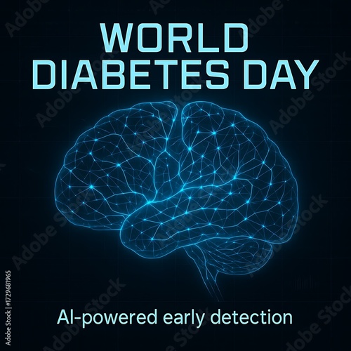 World Diabetes Day AI-powered early detection with digital brain network technology