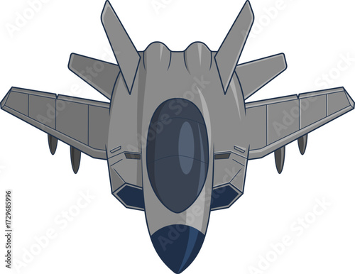 vector illustration of an airplane