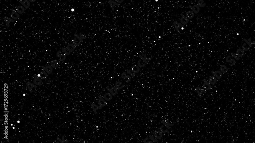Abstract particle background animation with glowing motion