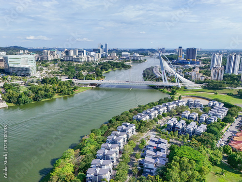 Photography Aeria view of Putrajaya, Kuala Lumpur, Malaysia