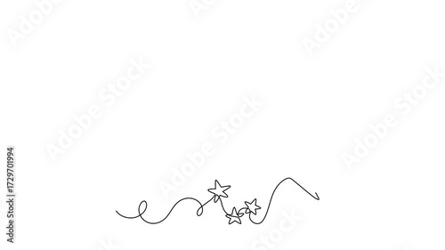 Pregnant woman looks at her stomach, animated self drawing of single continuous line, continuous contour movement, video drawing of line in 4k, motherhood, baby, heart, happy, mother, one line