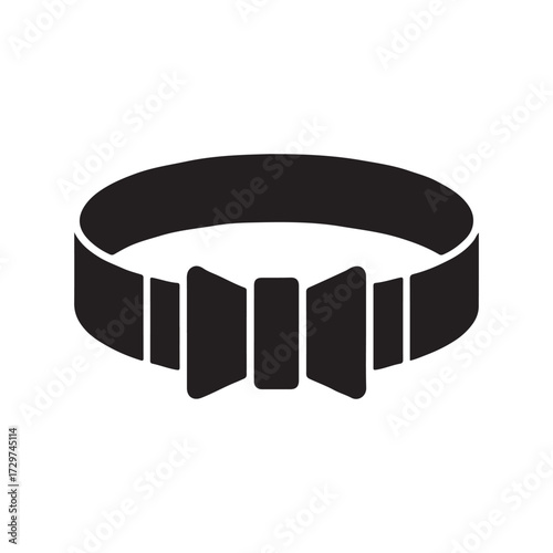 Classic Cummerbund Elegant Solid Icon Style