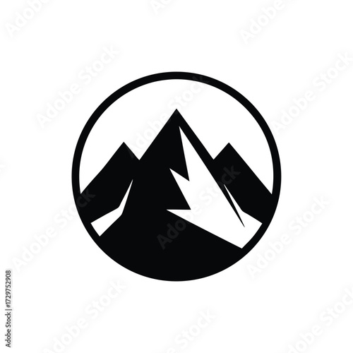 Free Download The mountain vector illustration set includes a sea travel boat icon and nature symbol design element - GFXLoad