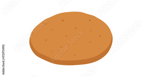 Golden Potato Delight: A simple illustration showcases the perfect potato, full of earthy essence, ready to tantalize the taste buds.