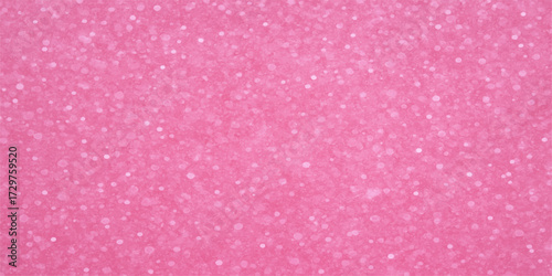 This abstract pink background features a subtle texture and bubbles, perfect for a valentine or holiday card design