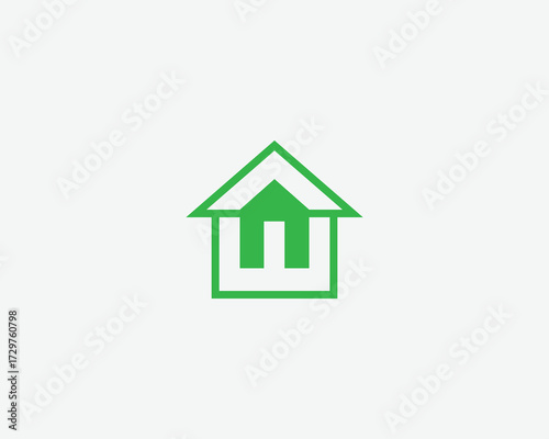 Real Estate Logo design creative house icon mark