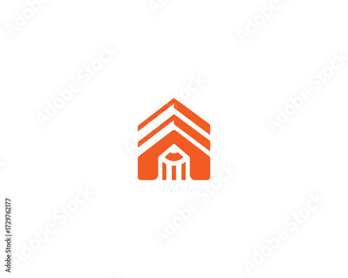 Real Estate Logo design creative house icon mark