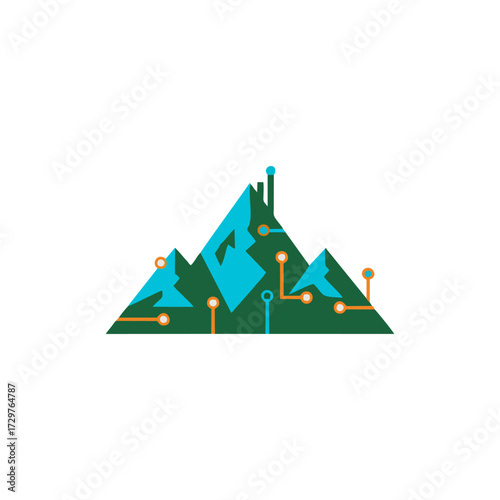 Professional Modern Gadget Shop Logo Design with Futuristic Digital Device Vector Icon Smart Brand Template and Innovative Technology Concept for Corporate Business and Online Marketing