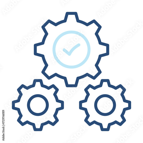 Execution Icon Color Outline Style. Vector Illustration Design