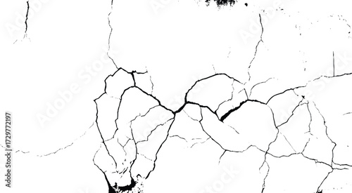 Rough, scratch, splatter grunge pattern design brush strokes. Overlay texture. Faded black-white dyed paper texture. Dark design background surface. Gray printing element
