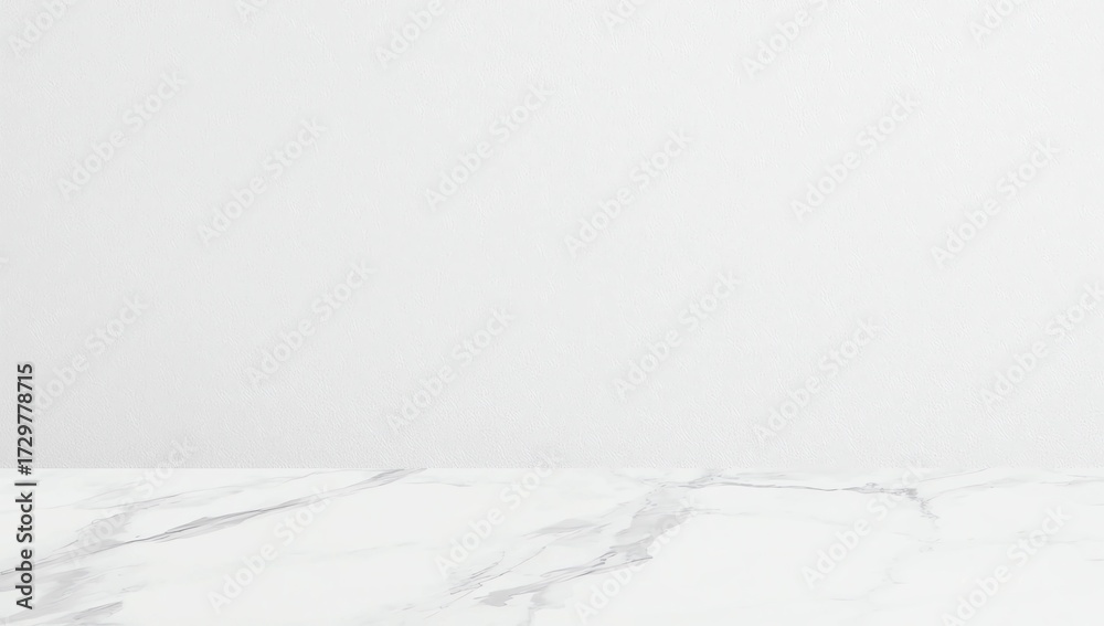 Fototapeta premium Wood table top on white background