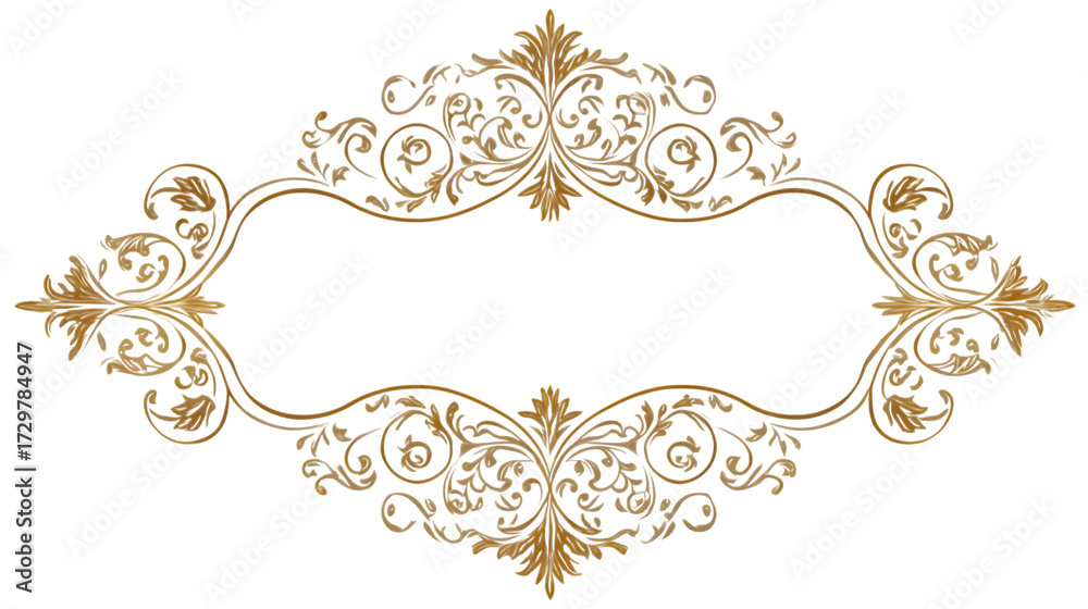 Fototapeta premium vintage floral frame