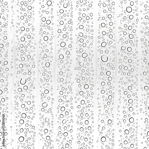 water drops on glass
