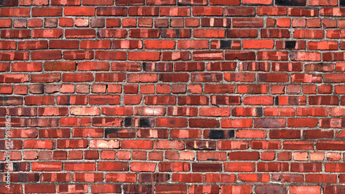 Old Brick Wall with Rough Texture