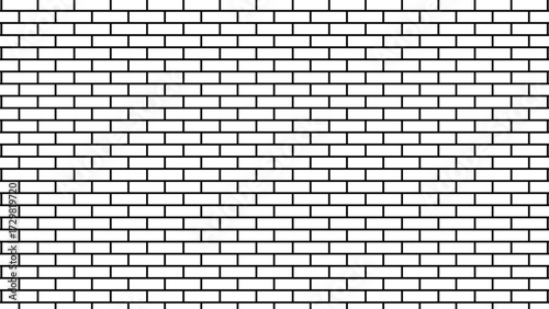White brick wall background. architecture construction stone block brick, seamless building cement concrete wall grunge background.