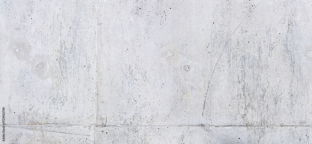 Obraz premium gray concrete wall textured background. high-detailed panoramic pattern.