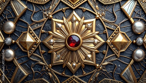 Art Deco Jewelry Pattern