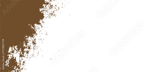 Abstract black and white grunge background with splash and space for text