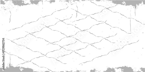 Grunge cracked concrete wall texture background with torn paper border design. map, vector, graph, illustration, chart, crack, business, heart, country, paint, diagram, concept, cardiogram