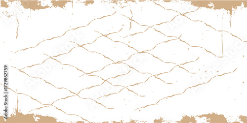 An old, brown paper with grunge wall texture, a cracked, vintage surface for your design