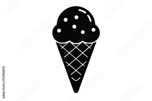 ice cream vector icon