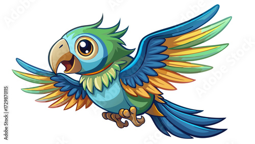 blue and yellow macaw
