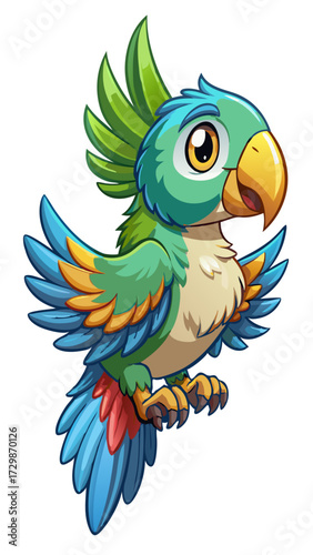 blue and yellow macaw