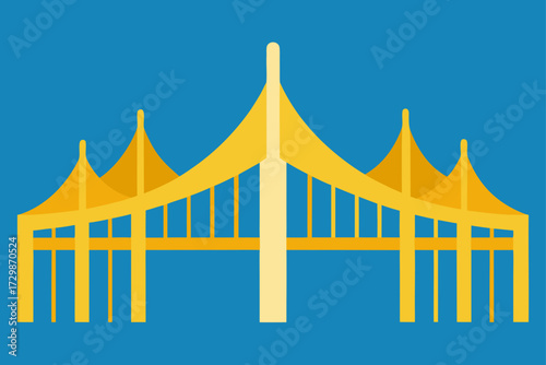 circus tent vector illustration