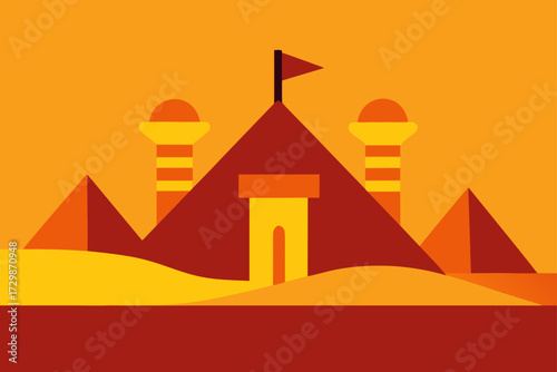 vector illustration of a city landscape
