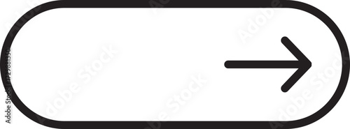 Next Page Rounded Button Arrow Outline
