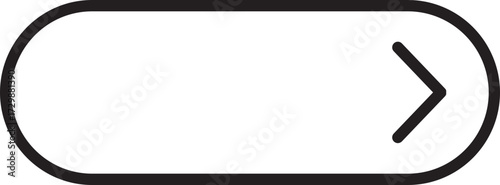 Next Page Rounded Button Arrow Outline