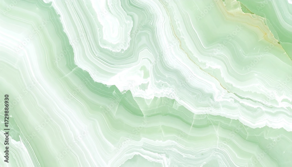 Obraz premium Abstract green marble pattern