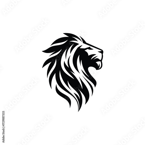 Luxury lion king logo design
