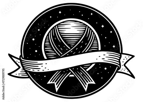 Breast Cancer Awareness Ribbon Silhouette, Pink Support SVG, PNG